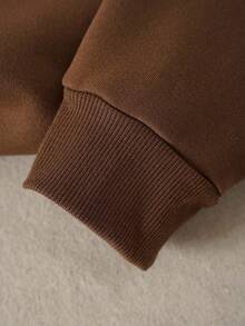 INAWLY Casual Floral Pattern Round Neck Sweatshirt For Women, Autumn Winter Fall