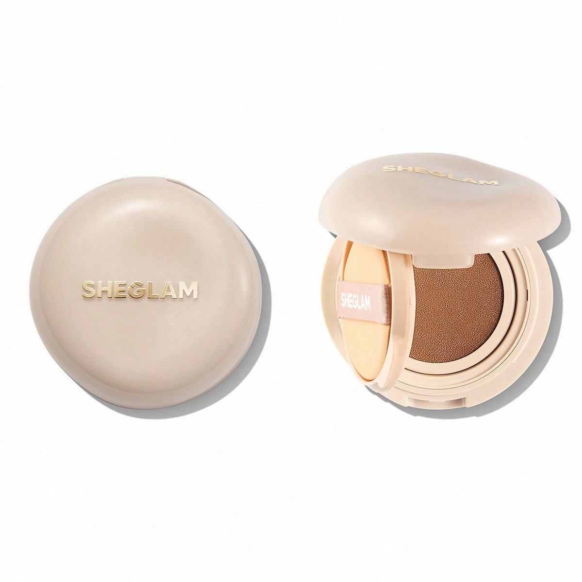 Shein Women's Chestnut Lock & Go Long-Lasting Cushion Foundation- Brand Beauty Cosmetic Makeup For And Girls