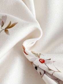 SHEIN 4pcs Young Girls Deer & Rabbit Print Long Sleeve Top And Leggings 2 Outfits Set, Casual & Fashionable Baby Pajamas Unisex Long Pajama Set Kids Pajama Sets Bamboo Pajama Set Two Pieces Pajama Set Snug Fit" Fall Winter - Multicolor - View 4