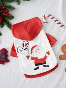 PETSIN Christmas Pet Hooded Sweatshirt