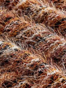 SHEIN MOD 多色仿皮草针织紧身连衣裙 - 彩色 - 查看 5