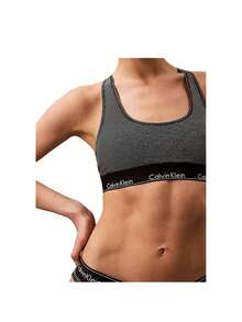 Calvin Klein Women's Bralette Black - Black and White - View 4