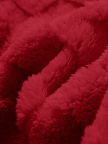 Cozy Pixies Tutina con cappuccio in pile con motivo cartoni animati per bambino