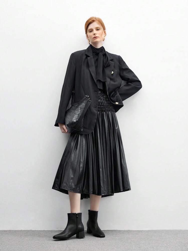 CUCCOO BIZCHIC Women's Fashion Versatile Minimalist High Heel Ankle Boots