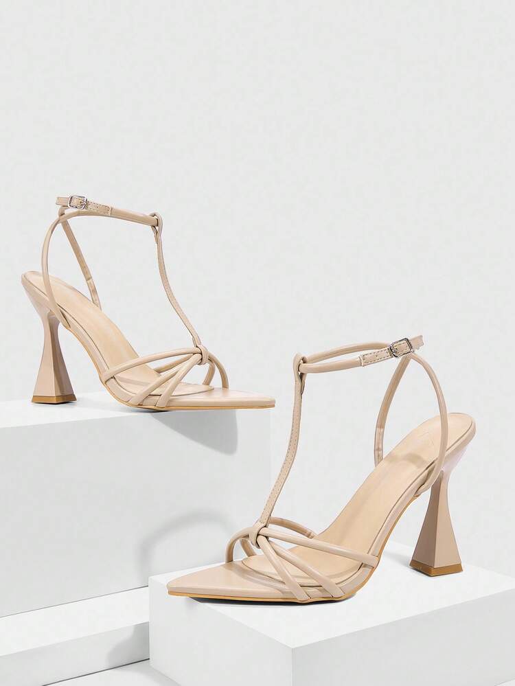 CUCCOO SZL Women's Fashionable Sexy Elegant Party Pointed Toe High Heel Sandals