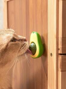 Zazumi 1 Peça Bola de Valeriana com Função Giratória para Trituração e Limpeza dos Dentes, Bola de Valeriana com Adesivo em Formato de Caranguejo para Parede, Brinquedo para Gatos, Adequado para Gatos de Estimação Brincarem e Aliviar o Tédio. Brinquedo para Gatos com Ajuda Digestiva, Bola de Valeriana, Brinquedo Adesivo para Gatos, Bastão para Trituração dos Dentes, Produto Verde para Animais de Estimação - Multicolorido - Visão 4