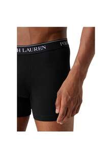 3 Pack Men's Trunks - Black - View 4