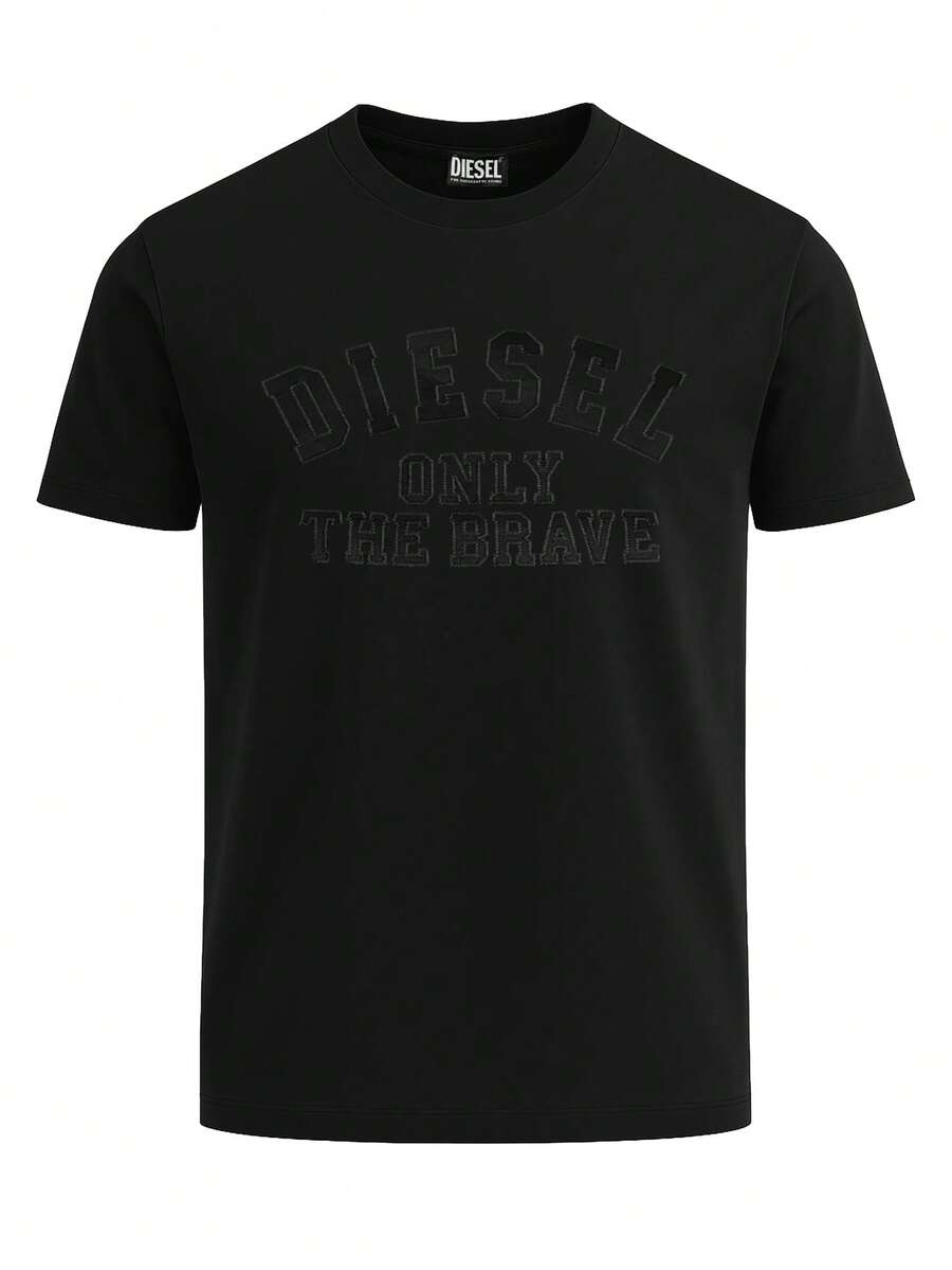Diesel Men's T-Shirts Black - Black - View 1