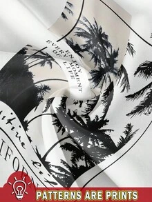 SHEIN Leap Crew Tween Boys Casual Minimalist Round Neck Short Sleeve T-Shirt For Summer - Black - View 4