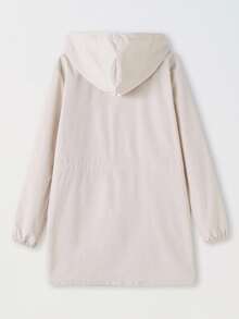 少女帽裝日常通勤外套