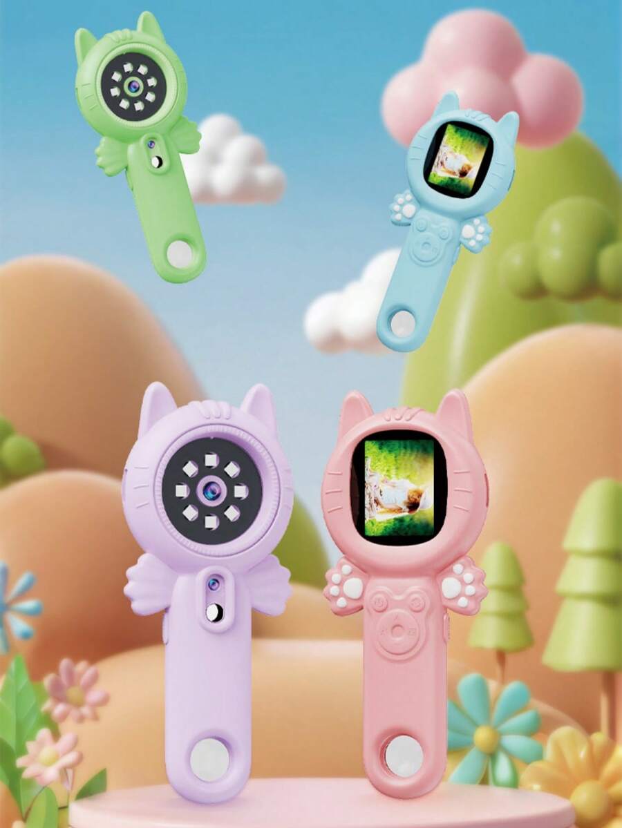 Zazumi Microscopio para niños con grabación HD, 1000X de aumento, portátil y manual, kit de ciencia STEM, juguete educativo para niños de 6 a 12 años, regalo de cumpleaños, set de exploración - Multicolor - Ver 1