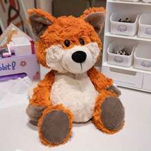 Cute Stuffed Animal Toy - Soft Plush Fox, 29cm/11.4 Inches, A Lovely Jungle Animal Toy, Suitable For Birthday And Christmas Gifts. - Multicolor - View 6