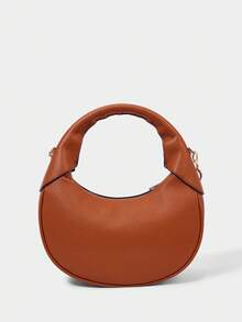 SHECARRY Geantă de mână la modă pentru femei, versatilă pentru naveta zilnică - Maro - Vizualizare 5