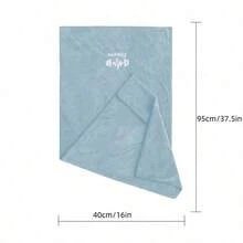 SHEIN 1条多功能超细纤维运动毛巾，吸汗速干，柔软舒适，适合健身、跑步、健身器材，也可作浴室浴巾、户外运动毛巾、旅行洗脸巾，轻便易携，速干，男女通用。 - 彩色 - 查看 9