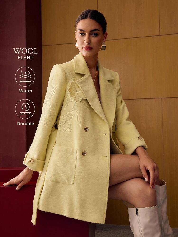 DOUBLE BREASTED OVERCOAT