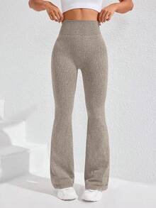 Easithlete 2件无缝运动瑜伽紧身裤 - 彩色 - 查看 7