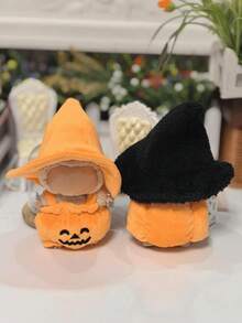 (Chỉ bao gồm quần áo) Bộ quần áo búp bê nhồi bông Labobo thế hệ 1/2/3 hình bí ngô Halloween cao 17cm, mũ phù thủy và trang phục thường ngày cho búp bê Labobo hình bí ngô Halloween cao 17cm. - Nhiều màu - Xem 4