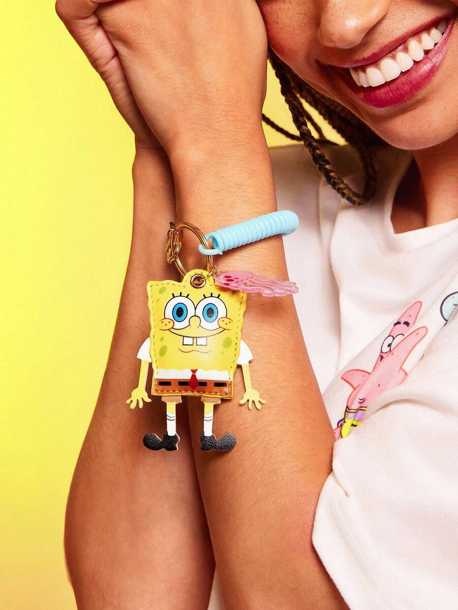 SpongeBob SquarePants | SHEIN 钥匙扣和钥匙链 - 彩色 - 查看 1