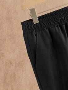 Manfinity NXTstreet 2 件套男士休闲针织长袖修身连帽衫运动衫和抽绳腰裤套装，秋季服装，冬季 - 彩色 - 查看 7