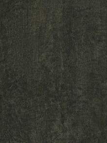 Selianne Flap Detail Button Front Corduroy Vest Coat - Army Green - View 6