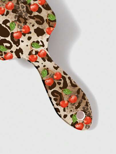 Kawaii Bowknot Leopard Print Air Cushion Massage Hair Brush