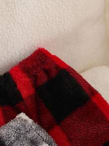 SHEIN Playful Pals 3pcs Set Baby Boy & Baby Girls' Plaid Multicolor Warm Pants, Suitable For In Autumn/Winter Fall - Multicolor - View 6