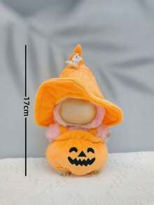 (Chỉ bao gồm quần áo) Bộ quần áo búp bê nhồi bông Labobo thế hệ 1/2/3 hình bí ngô Halloween cao 17cm, mũ phù thủy và trang phục thường ngày cho búp bê Labobo hình bí ngô Halloween cao 17cm. - Nhiều màu - Xem 3