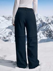 In My Nature Damen Lässig vielseitige warme Wanderhose, Herbst/Winter