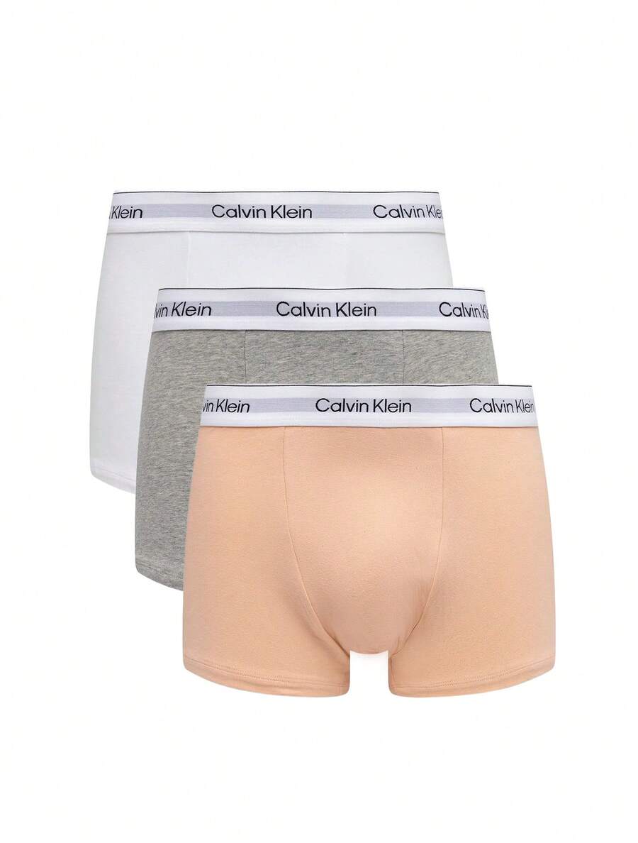 Calvin Klein 3 Pack Men's Trunks - Multicolor - View 1