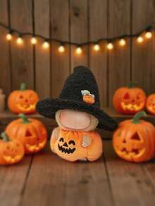 (Chỉ bao gồm quần áo) Bộ quần áo búp bê nhồi bông Labobo thế hệ 1/2/3 hình bí ngô Halloween cao 17cm, mũ phù thủy và trang phục thường ngày cho búp bê Labobo hình bí ngô Halloween cao 17cm. - Nhiều màu - Xem 2