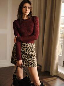 MOTF PREMIUM SLIM FIT HOLLOW OUT Jersey - Burdeos - Ver 8