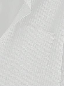 Manfinity Homme Plus Size Men's Casual Solid Color Short Sleeve Shirt, Summer