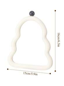 Joivida 1PC Christmas Tree-Shaped Cream Photo Frame Makeup Mirror, Desktop Foldable Mirror, Ladies' Dressing Mirror, Cute Desktop Touch-Up Mirror, Great Christmas Gift For Everyone - Multicolor - View 5