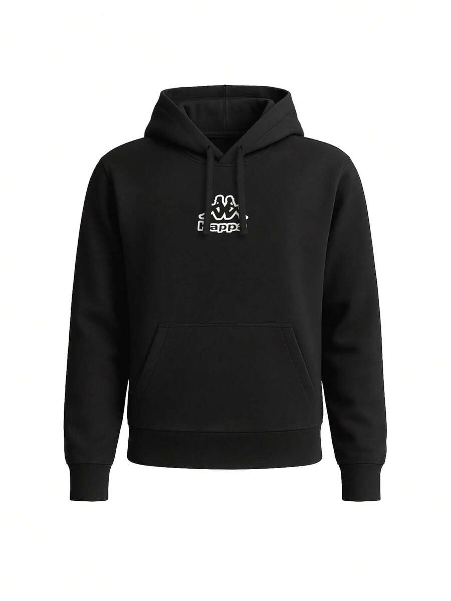 Kappa Men's Sweatshirt Black - Black - View 1