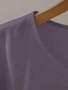 Franclia 优雅短袖圆领荷叶边蝴蝶结衬衫，卡其色，春夏