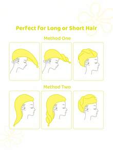 SpongeBob SquarePants | SHEIN 1pc Cute Cartoon Embroidered Super Absorbent Hair Drying Cap, Suitable For All Hair Types And Volumes, Quick Drying Hair Drying Towel Wrap - Yellow - View 4