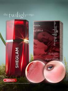 The Twilight Saga X SHEGLAM Forbidden Love Liquid Blush-Vitality Brand Beauty Makeup Face Paint Cosmetic For Women Girls Perfect For Fall Winter Ideal For Y2K Fancy Fashion Suitable For Birthday Christmas Present Party Ready Best Color