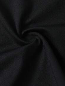 Sparklyn Teen Girl Casual Two-Tone V-Neck Lantern Sleeve Fitted Shirt, Spring/Autumn