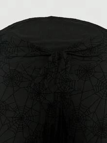 Sweetra Váy quây xếp ly gợi cảm cỡ lớn dành cho nữ, màu đen - màu đen - Xem 4