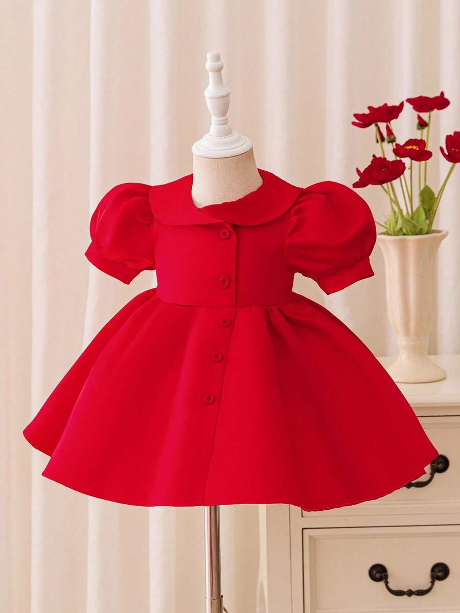 Glamorique Kids 女婴派对装 - 紅色 - 查看 1