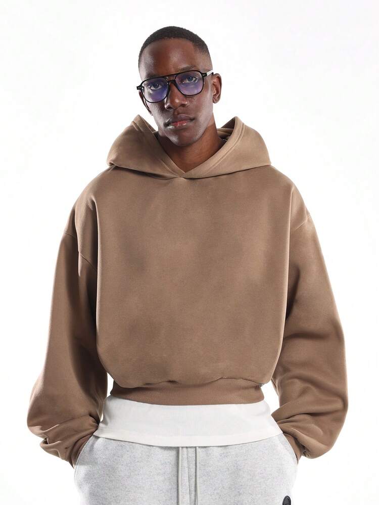 Bluza z kapturem Essential Cropped