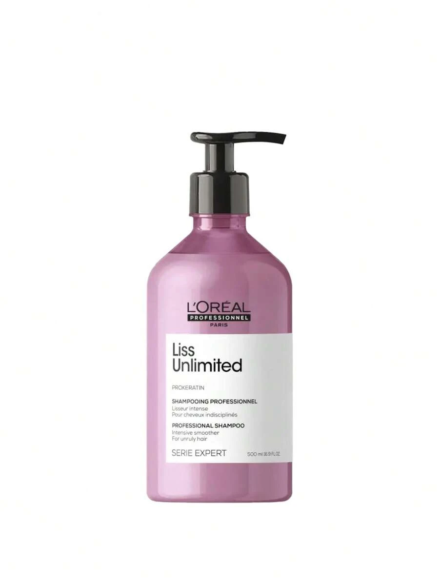 L'Oréal Professionnel Liss Unlimited Smoothing Shampoo For Frizzy Hair 500 Ml - Red Violet - View 1