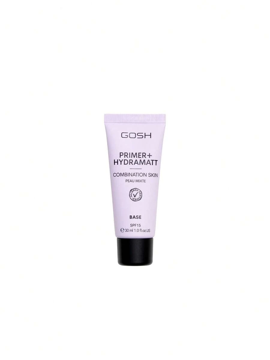 GOSH Copenhagen Primer Plus + 007 Hydramatt 30 Ml – Face Primer, Mattifying, For Combination Skin, SPF 15, Suitable For Daily Makeup Routine - Clear - View 1