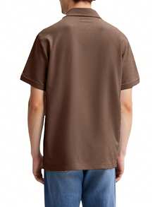 Men's Polo Shirts Brown - Brown - View 2
