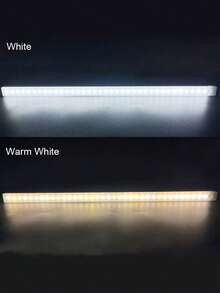 2pcs LED Motion Sensor Light ,Wireless LED Night Light ,Rechargeable Light Cabinet Wardrobe Lamp ,Staircase Backlight For Kitchen - White-2pcs - View 6