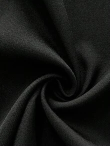 Elenzga Christmas Halloween Plus Size Dresses - Black - View 7