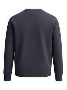 Men's Pullover Sweatshirt Navy Blue - Navy Blue - View 2
