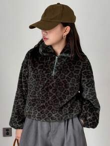 Dazy Kids 青少年女孩日常休闲运动衫 - 灰色 - 查看 6