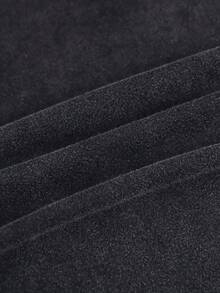 SHEIN EZwear 女款黑色针织超大版型T恤，饰有万圣节骷髅图案 - 彩色 - 查看 7