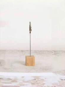 20/10/3PCS/Set Solid Wood Dining Table Card Holder Stands, Note Holder Stands, Photo Display - Suitable For Price Tags, Photos, Table Signs And Table Numbers